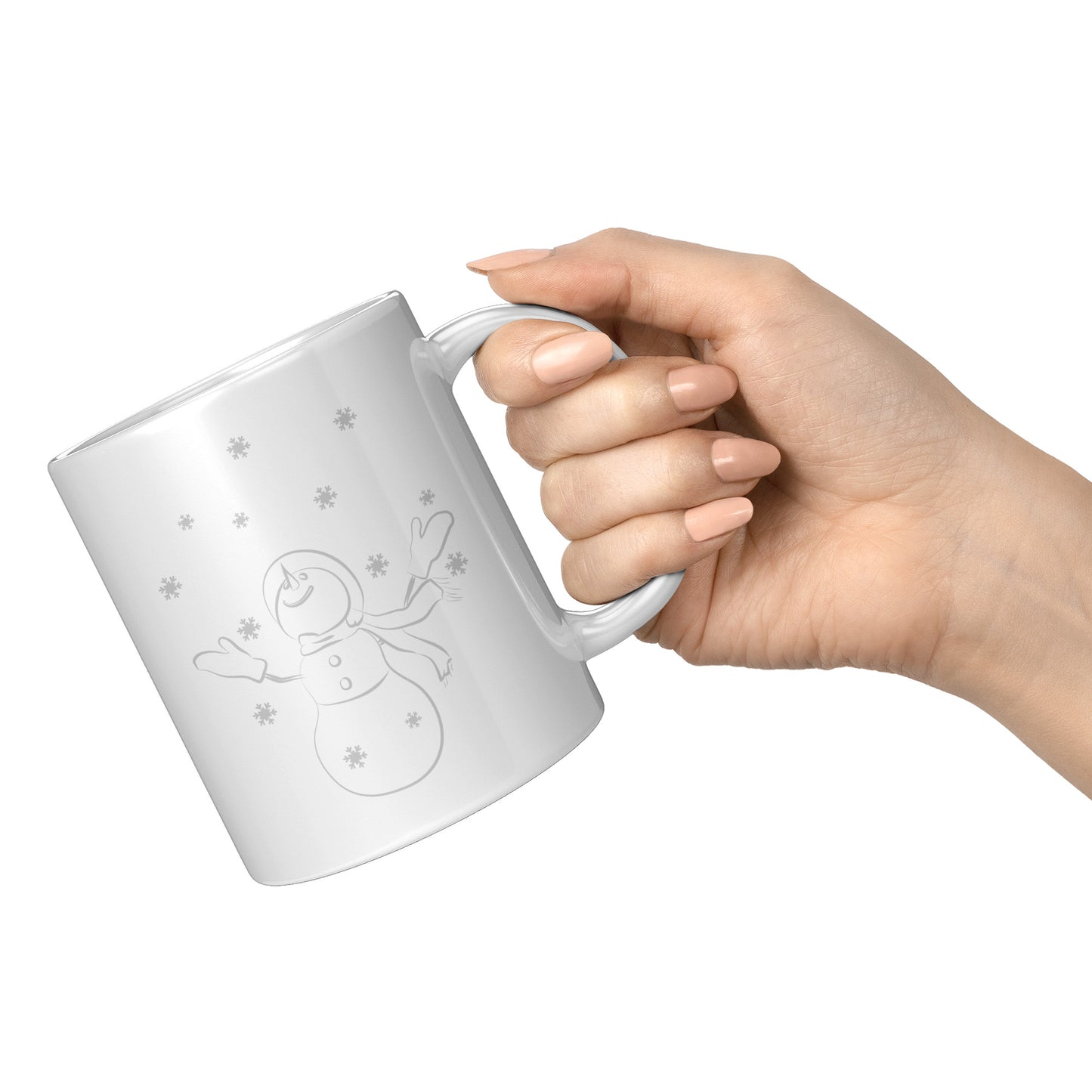 Snowman Sketch Mug