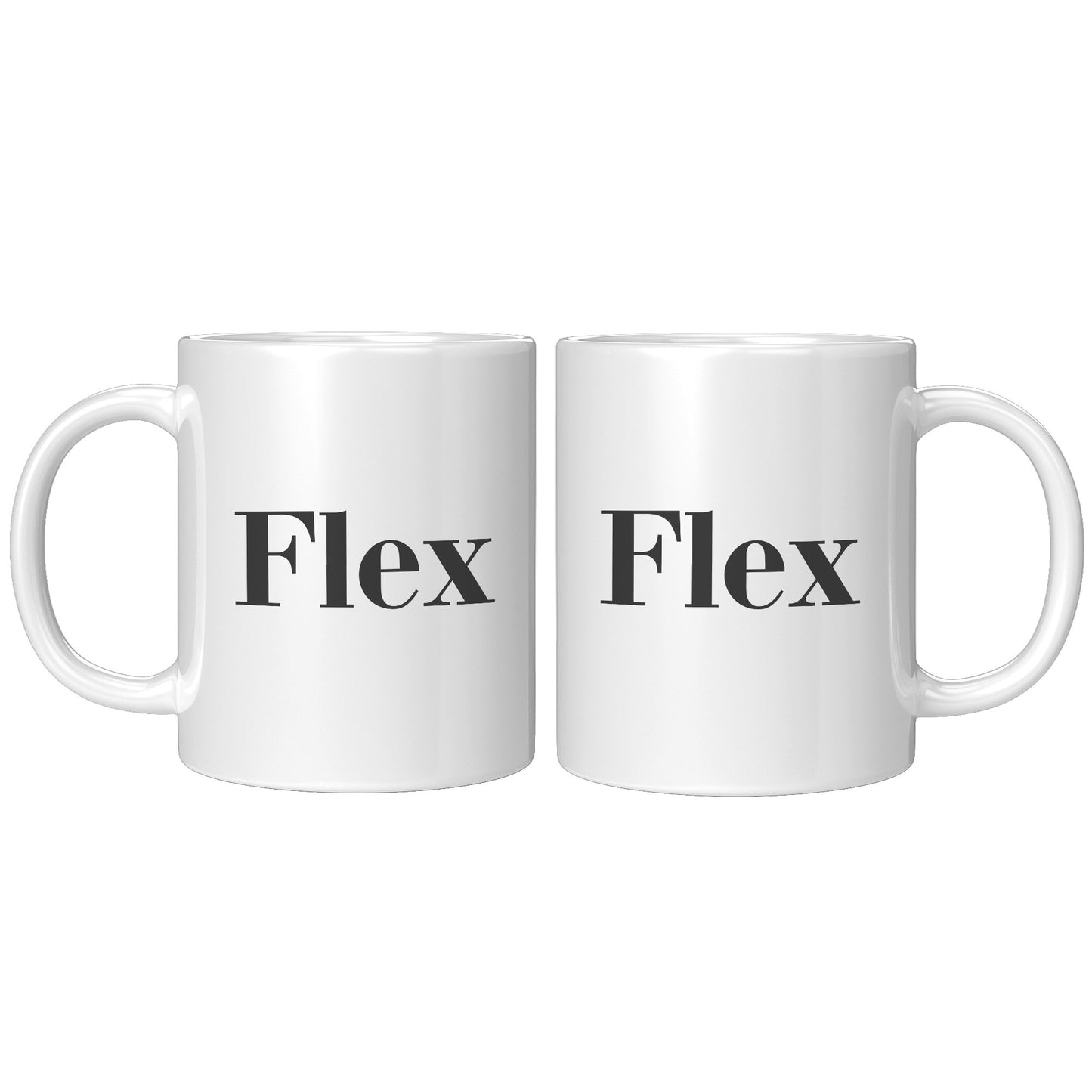 White “Flex” Mug
