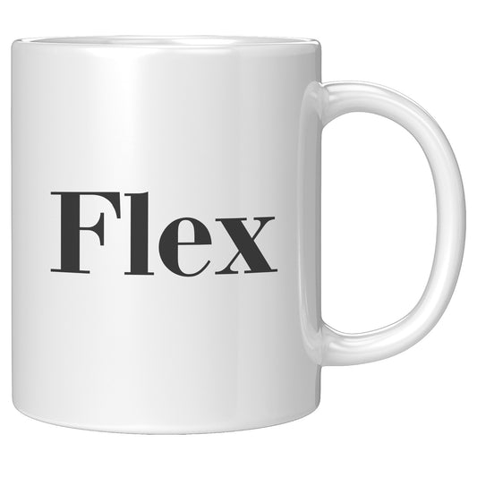 White “Flex” Mug