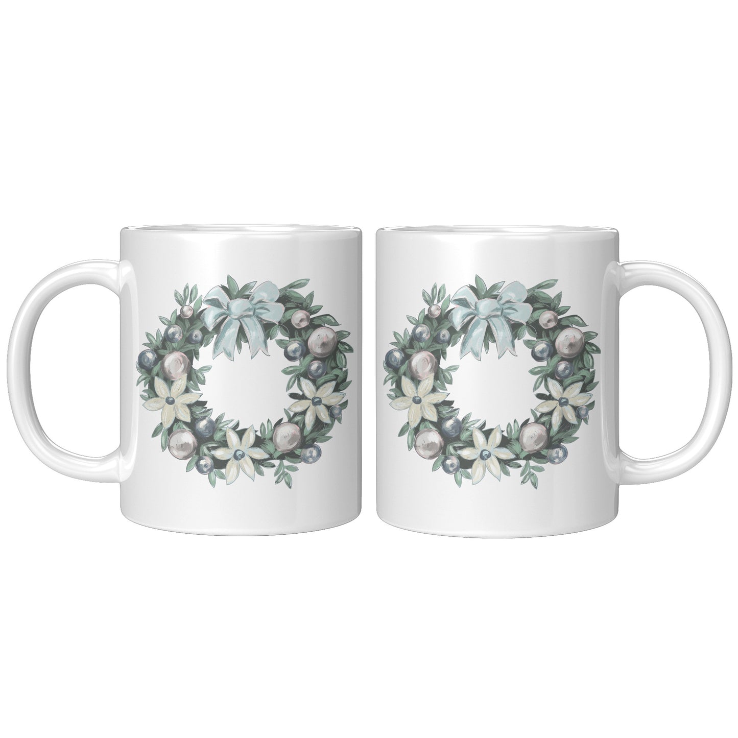 Winter Wreath Mug