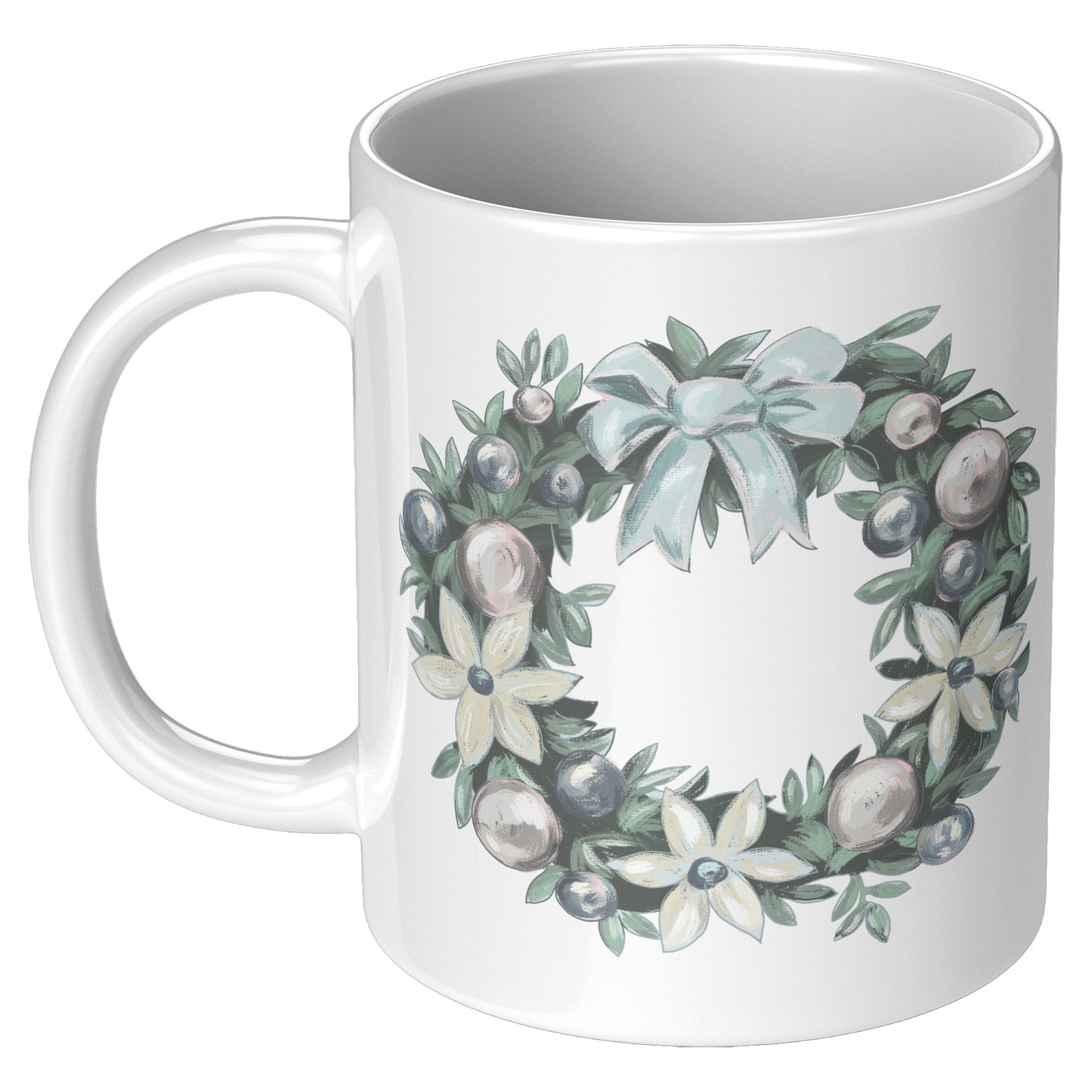 Winter Wreath Mug
