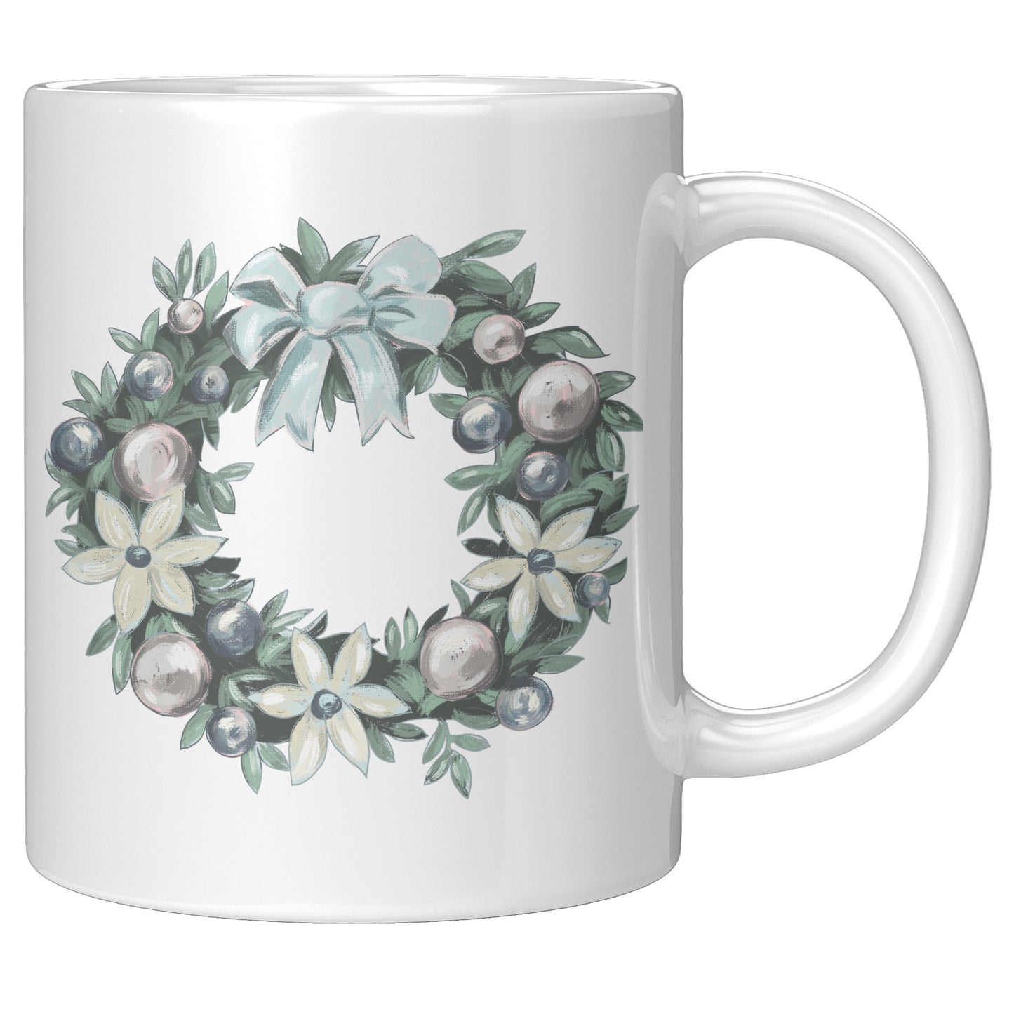 Winter Wreath Mug