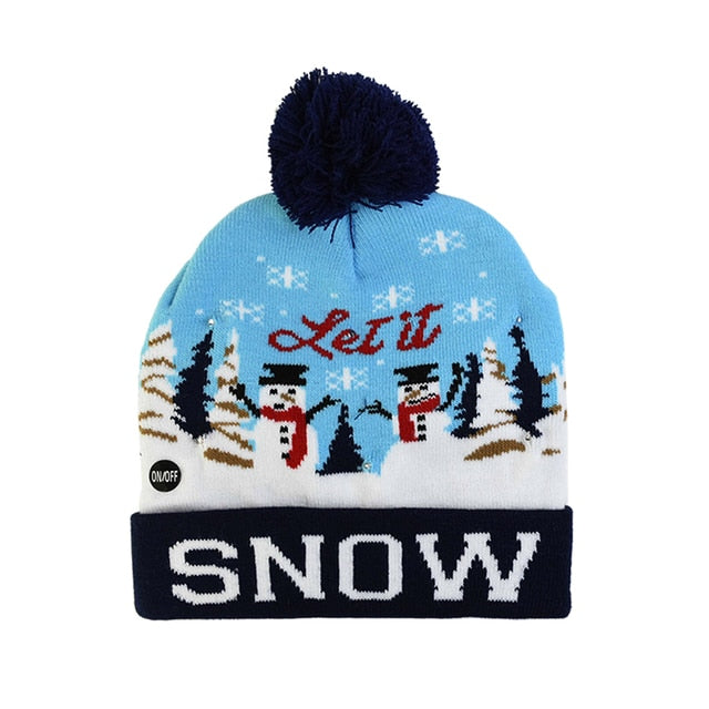 LED Light-Up Winter Hat